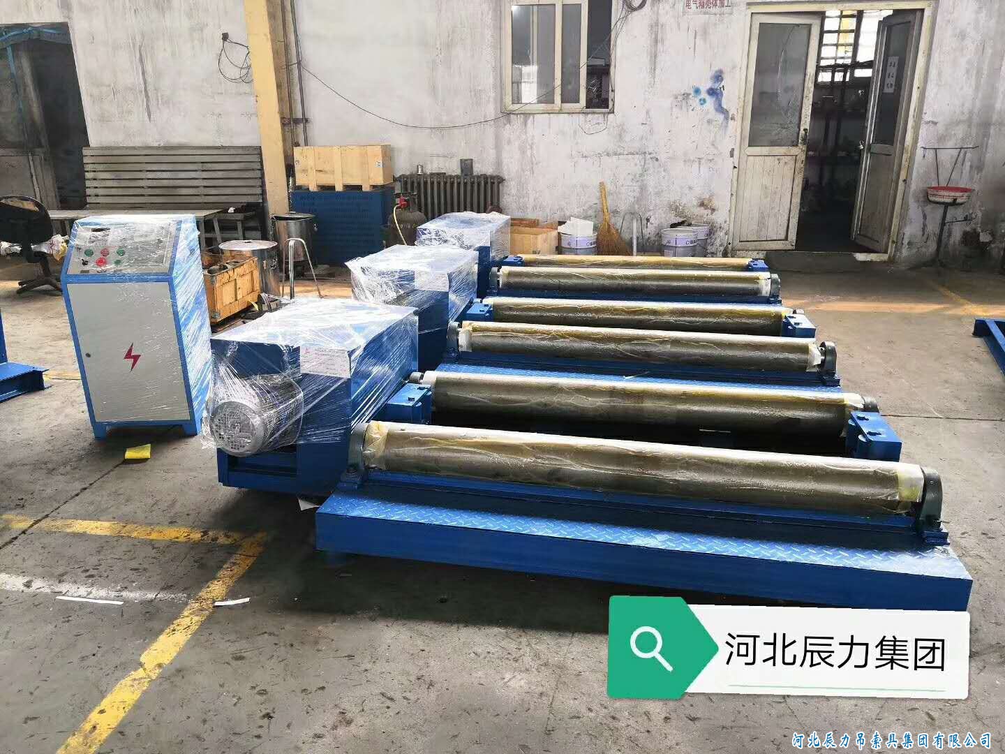 鋼絲繩纏放繩機(jī)器，鋼絲繩索具壓制機(jī)器，集體裝柜發(fā)貨